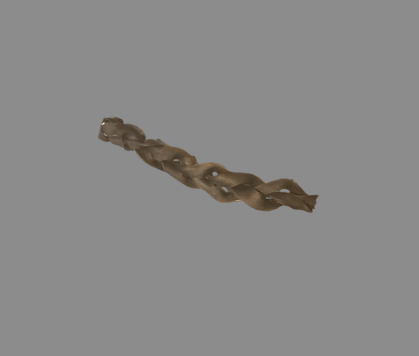 30cm Braided Camel Skin - Natural Dog treat