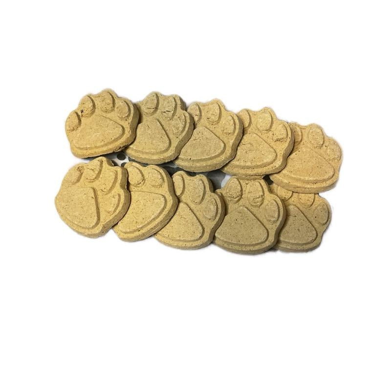 10 Peanut Butter Paw wheat free doggy biscuits - Dog Treats