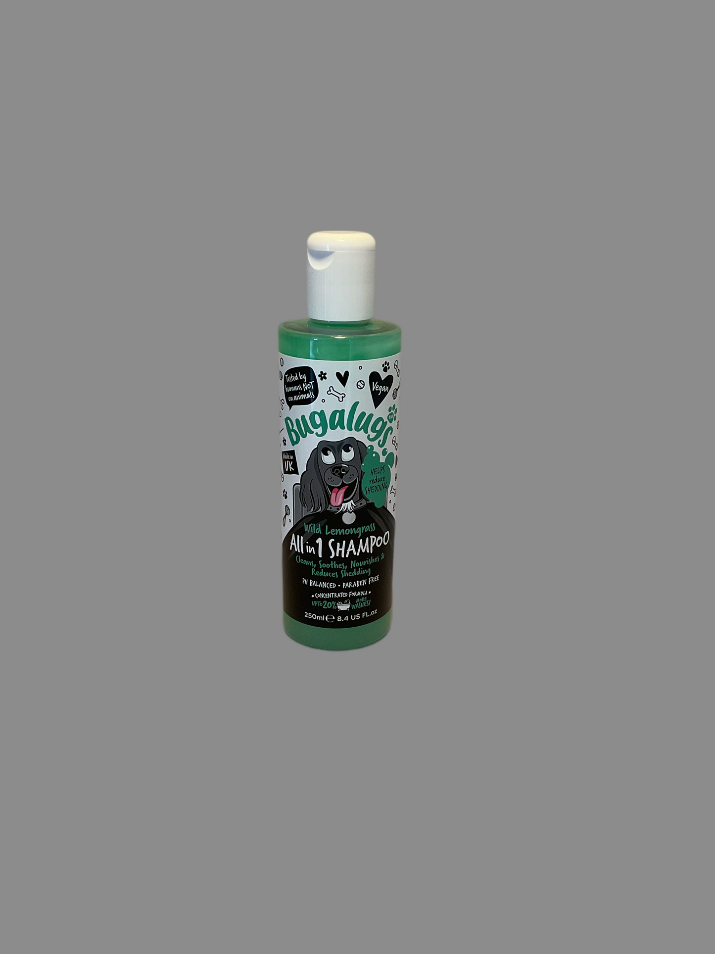 Bugalugs Pet Shampoo 250ml Various - Dog Grooming