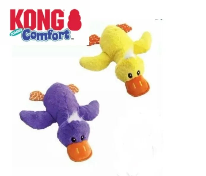 KONG Jumbo Comforts Plush Dog Toy Extra Large